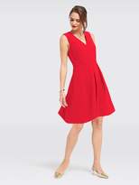 Thumbnail for your product : Draper James Solid Crepe Love Circle Dress