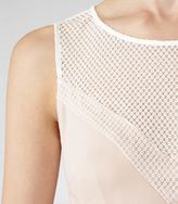 Thumbnail for your product : Reiss Lansky LACE NECKLINE DRESS