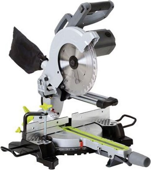 Master Mechanic 10 Inch Compact Electric Sliding Circular Miter Saw ...