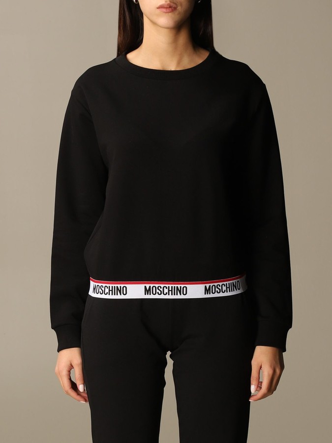 Moschino logo band sweatshirt Clearance