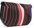 Thumbnail for your product : Emilio Pucci Printed leather and suede shoulder bag