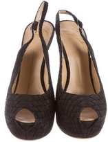 Thumbnail for your product : Giuseppe Zanotti Embossed Platform Pumps
