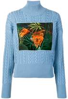 Thumbnail for your product : Kenzo jungle turtle neck sweater