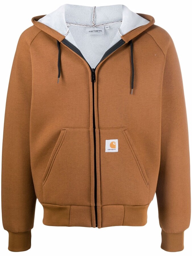 Carhartt Work In Progress Zip-Up Hooded Jacket - ShopStyle