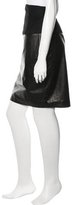 Thumbnail for your product : The Row Leather Pencil Skirt