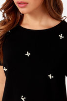 Thumbnail for your product : Darling Halle Black Beaded Shift Dress