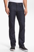 Thumbnail for your product : 7 For All Mankind 'Standard' Straight Leg Jeans (Dark and Clean) (Tall)