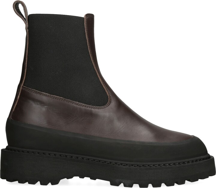 Le Monde Beryl Leather Dolomite Chelsea Boots 25