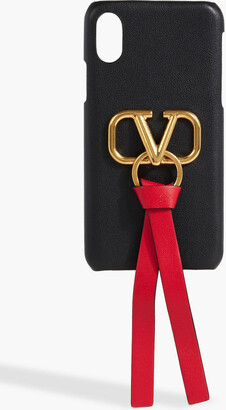 Valentino Garavani Rockstud Leather iPhone X Case - ShopStyle Tech