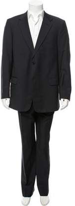 Valentino Wool Pinstripe Suit