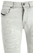 Thumbnail for your product : Diesel Black Gold 17cm Slim Fit Ripped Denim Jeans