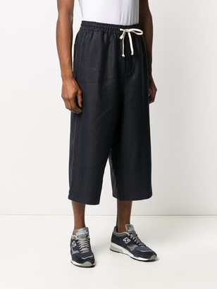 Societe Anonyme Drawstring Cropped Trousers