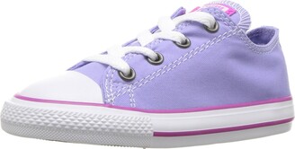 girls purple converse