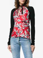 Thumbnail for your product : J.W.Anderson high neck filigree print top