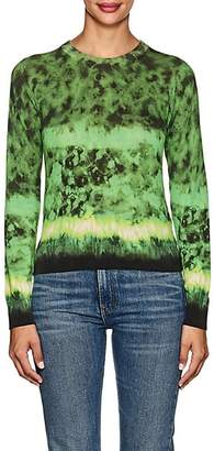 Altuzarra Women's Tie-Dyed Silk-Cotton Sweater - Ceramic Green