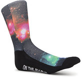 Thumbnail for your product : On The Byas Black Galaxy Crew Socks