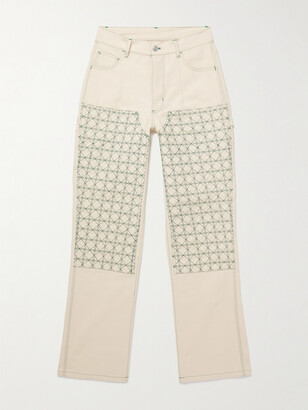 その他ブランド / HAYATO TODAY/21AW/Cesca Double Knee Pants HAYATO + Throwing Fits Cesca Double Knee Cotton-Canvas Trousers