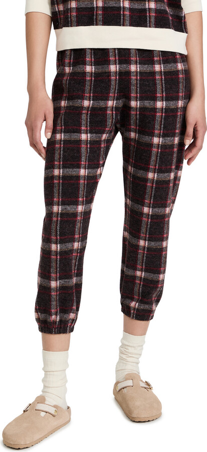 The Great The Stadium Plaid Sweatpants