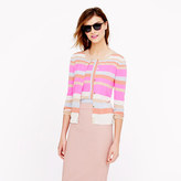 Thumbnail for your product : Collection featherweight cashmere cardigan in two-way stripe