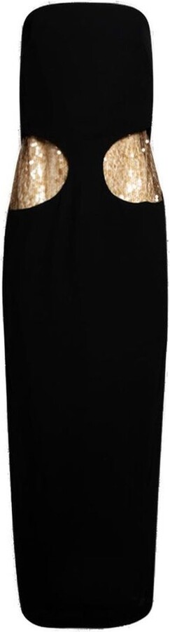 CHRISTOPHER ESBER Borough Strapless Gown