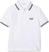 Thumbnail for your product : BOSS Boys' Polo Manches Courtes Shirt, (Blanc), (Size: 04A)