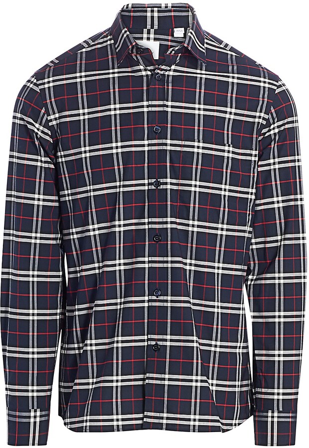 Mens Burberry Plaid Shirt | Shop the world's largest collection of 