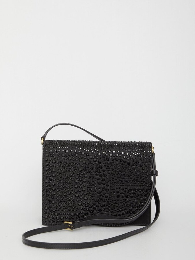 Dolce & Gabbana Logo Embellished Crossbody Bag