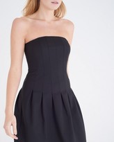 Thumbnail for your product : Vila Black Wynter Strapless Dress