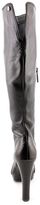 Thumbnail for your product : Calvin Klein Britton Womens Leather Fashion Knee-High Boots - No Box