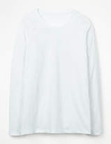 Thumbnail for your product : The Cotton Baseball Tee Blue Women Boden