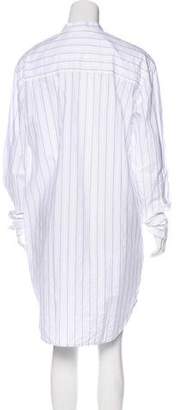 Acne Studios Stripe Button-Up Dress