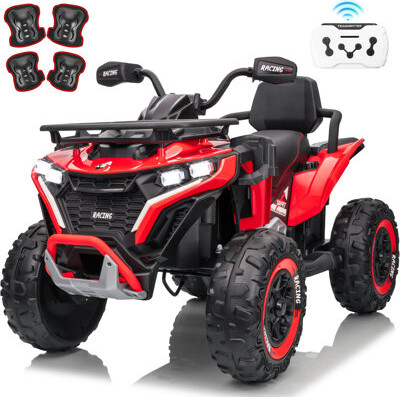 JOYRACER 24V Kids Big ATV Quad - 2-Seater 4WD, 800W Powerful Motor, Parent Remote Control, for Ages 3-8