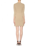 Thumbnail for your product : Alexander McQueen Textured stretch-knit dress