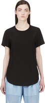 Thumbnail for your product : 3.1 Phillip Lim Black Silk Vented Blouse
