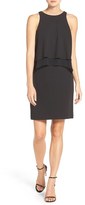 Thumbnail for your product : Betsey Johnson Women's Tiered Bodice Crepe Sheath Dress