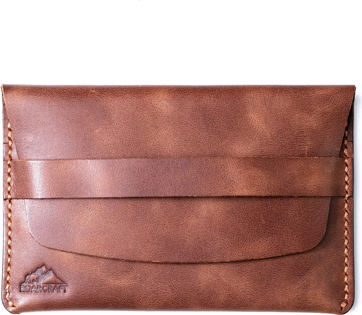 Roarcraft Brown Leather Travel Wallet - Zeugma - Tobacco