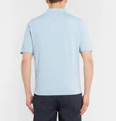 Thumbnail for your product : Sunspel Sea Island Cotton Polo Shirt - Men - Blue