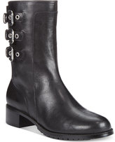 Thumbnail for your product : Adrienne Vittadini Trojan Moto Booties