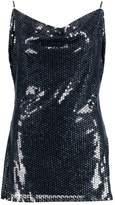 Thumbnail for your product : boohoo Petite Bianca Sequin Cowl Front Strappy Slip Dress