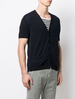 Thumbnail for your product : Nuur Short-Sleeved Knitted Top