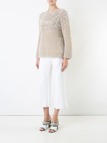 Thumbnail for your product : Coohem fancy fur knit pullover