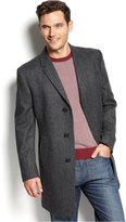 Thumbnail for your product : Kenneth Cole New York Elan Herringbone Wool-Blend Over Coat Slim-Fit