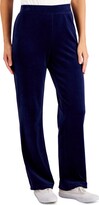 Thumbnail for your product : Karen Scott Petite Velour Pants, Created for Macy's