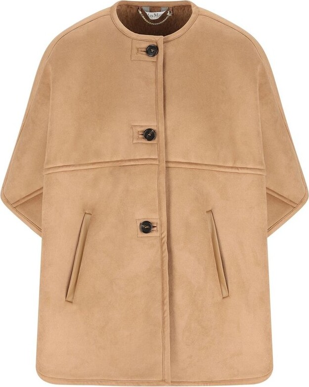 Max Mara Zaza Button-Up Coat