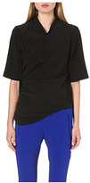 Thumbnail for your product : Stella McCartney Draped silk top