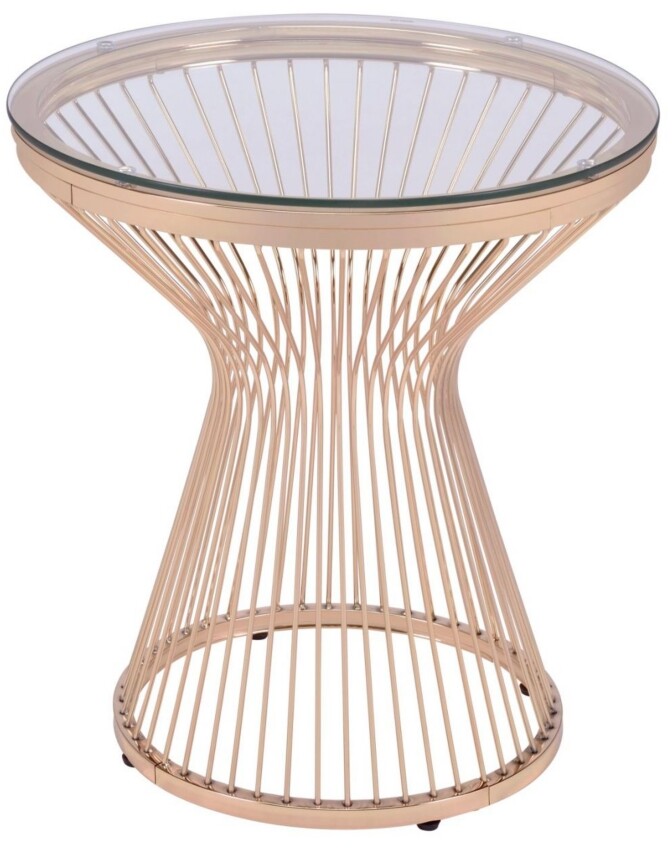 Picket House Furnishings Poppy Round End Table