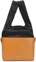 Thumbnail for your product : 3.1 Phillip Lim Two-tone Satin And Leather Bucket Bag