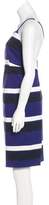 Thumbnail for your product : Prada Stripe Knee-Length Dress