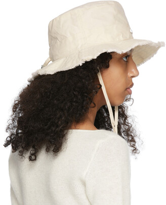 Jacquemus Off-White 'Le Bob Artichaut' Bucket Hat