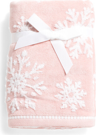 TJMAXX 2Pk Winter Flurries Hand Towels, Cotton